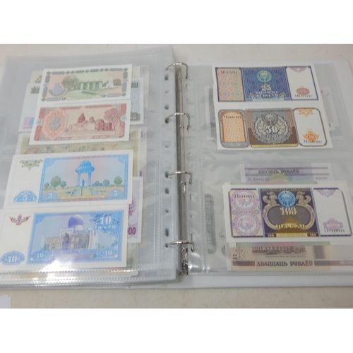 6 - Collection of Banknotes in collectors album