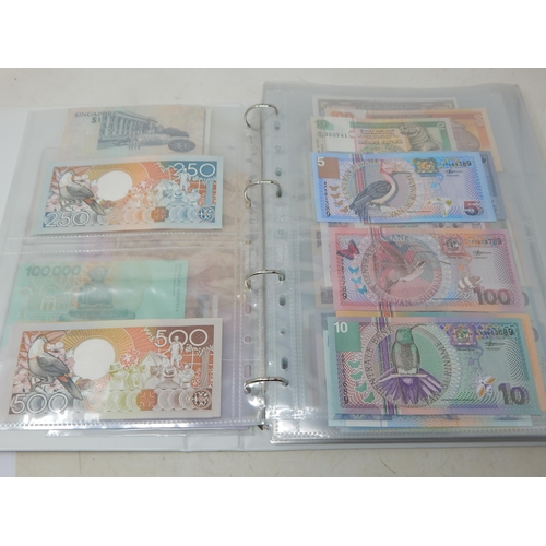 6 - Collection of Banknotes in collectors album