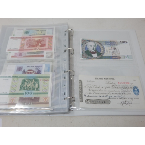 6 - Collection of Banknotes in collectors album