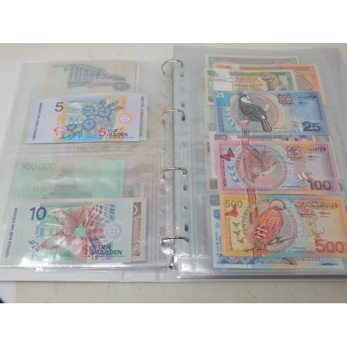 6 - Collection of Banknotes in collectors album