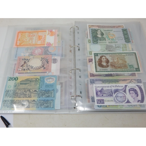 6 - Collection of Banknotes in collectors album