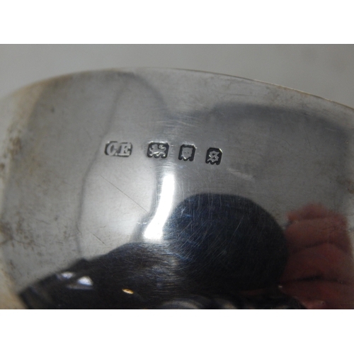 259 - A Silver Hallmarked Challenge Cup Hallmarked London 1933, A large Bowl engraved ABCD and a Clock. Al... 