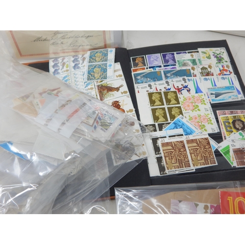 33 - A large collection of stamps and correspondence cards.