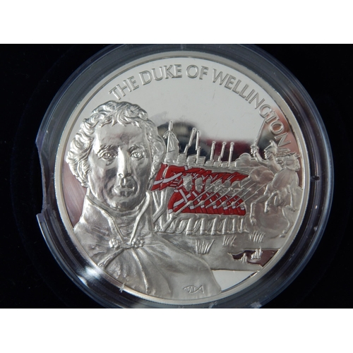 46 - The Duke of Wellington 5 Ounce Silver Proof Medal in .925 Silver