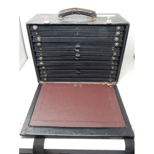 56 - A large collection of World coinage housed in collectors case with trays