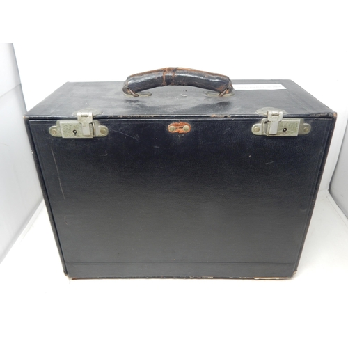 56 - A large collection of World coinage housed in collectors case with trays