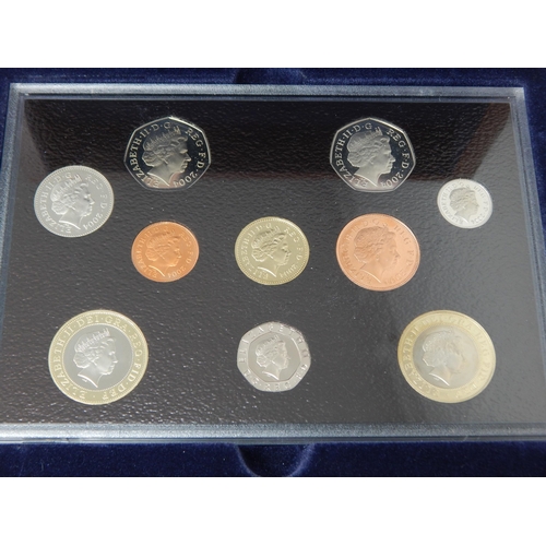 30 - Proof Set 2000 in silver box; 2004 Executive set in wooden box