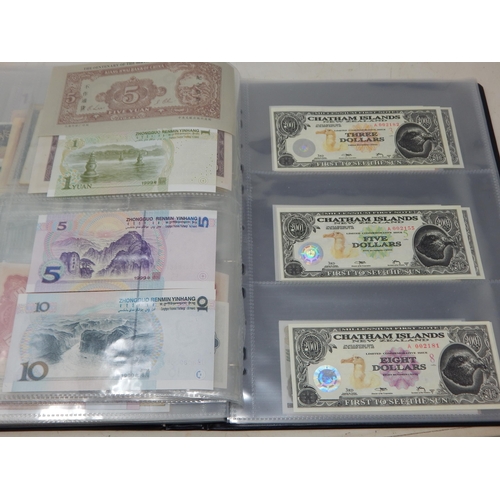 8 - Collection of Banknotes in collectors album