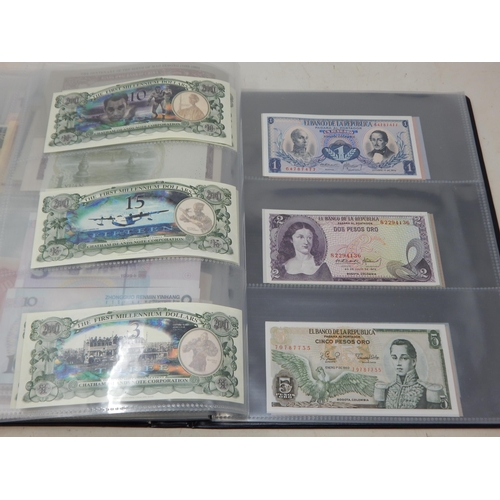 8 - Collection of Banknotes in collectors album