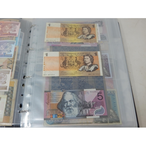 8 - Collection of Banknotes in collectors album