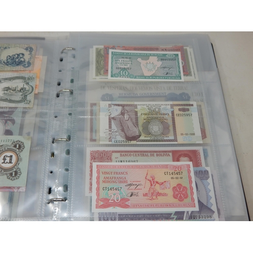 8 - Collection of Banknotes in collectors album