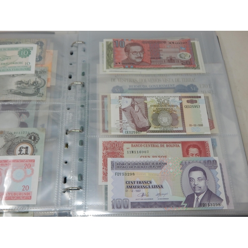 8 - Collection of Banknotes in collectors album