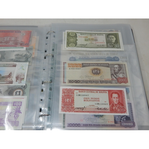 8 - Collection of Banknotes in collectors album