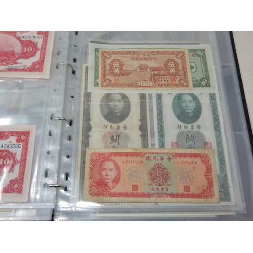 8 - Collection of Banknotes in collectors album