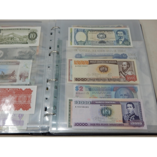 8 - Collection of Banknotes in collectors album