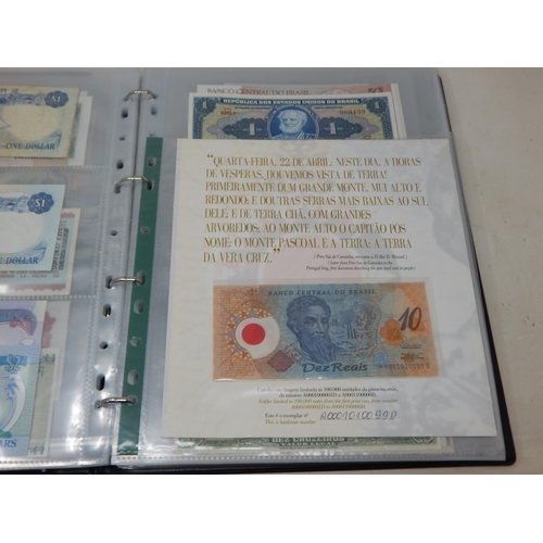 8 - Collection of Banknotes in collectors album