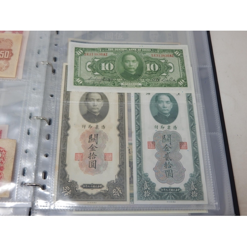 8 - Collection of Banknotes in collectors album