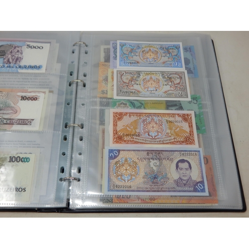 8 - Collection of Banknotes in collectors album