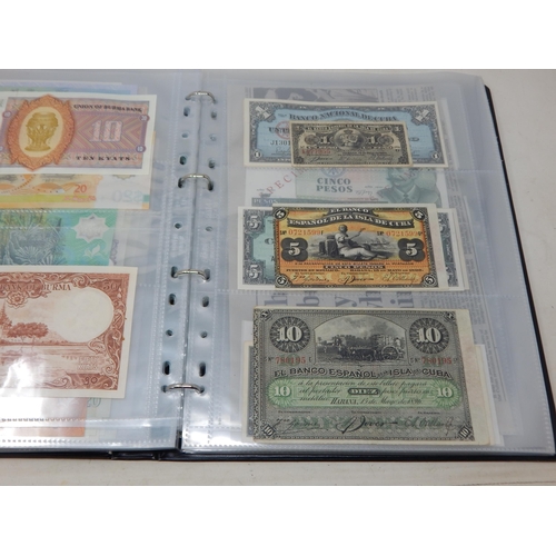 8 - Collection of Banknotes in collectors album