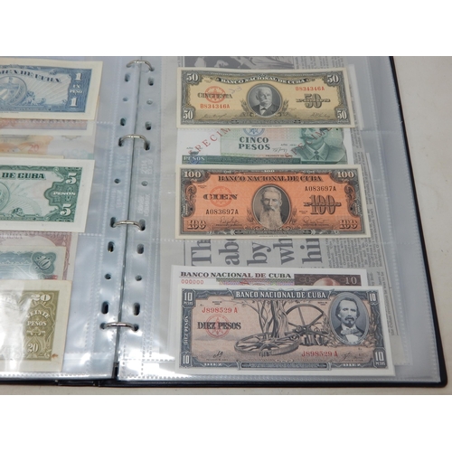 8 - Collection of Banknotes in collectors album