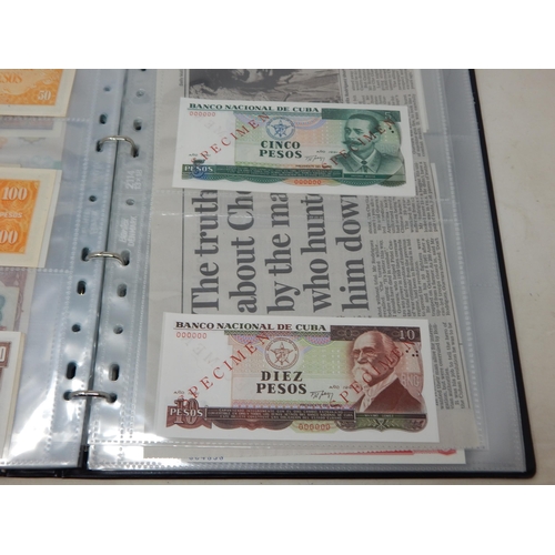 8 - Collection of Banknotes in collectors album