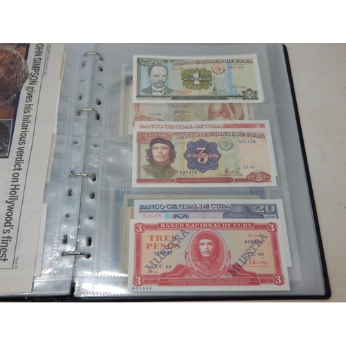 8 - Collection of Banknotes in collectors album