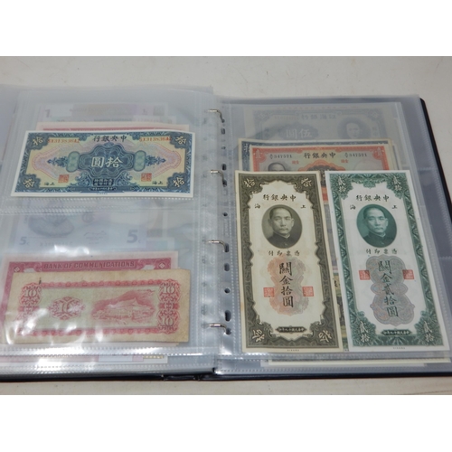 8 - Collection of Banknotes in collectors album