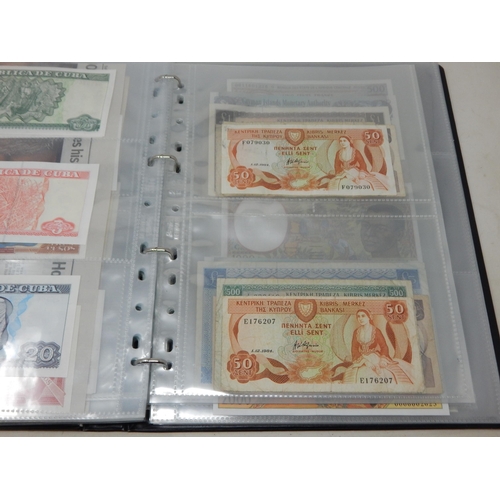 8 - Collection of Banknotes in collectors album