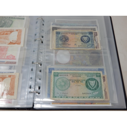 8 - Collection of Banknotes in collectors album