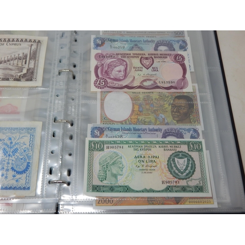 8 - Collection of Banknotes in collectors album