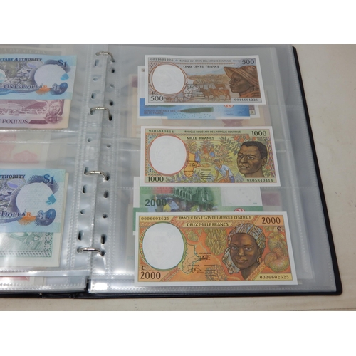 8 - Collection of Banknotes in collectors album