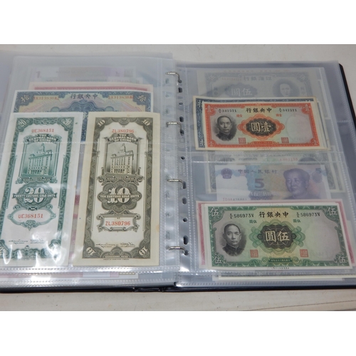 8 - Collection of Banknotes in collectors album