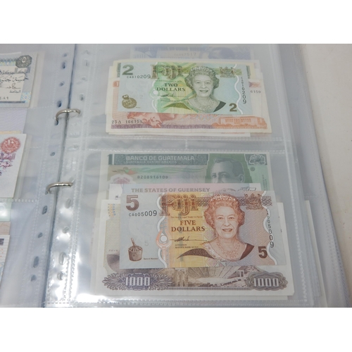 7 - Collection of Banknotes in collectors album