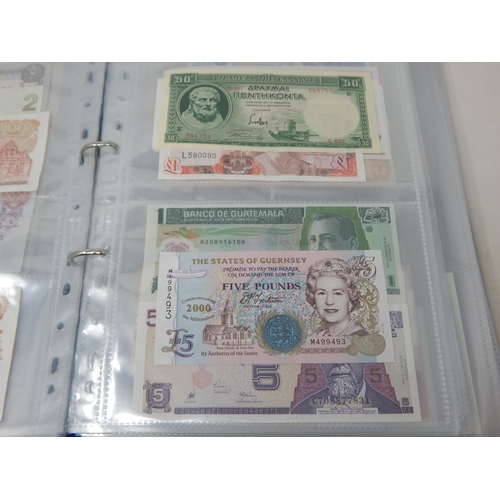 7 - Collection of Banknotes in collectors album