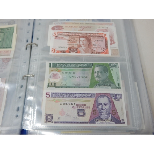 7 - Collection of Banknotes in collectors album