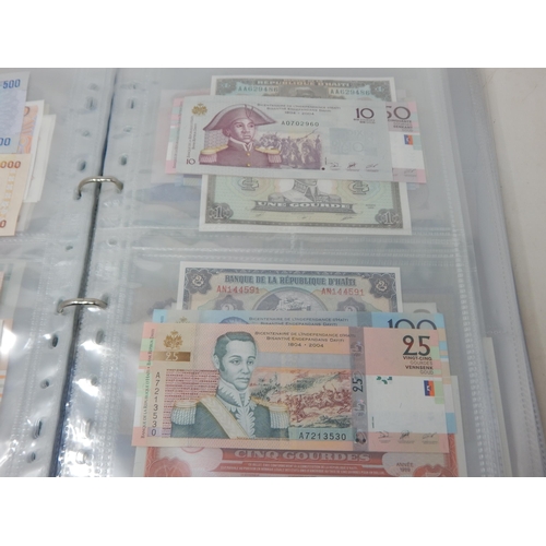 7 - Collection of Banknotes in collectors album