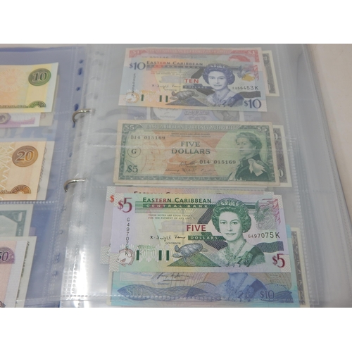 7 - Collection of Banknotes in collectors album