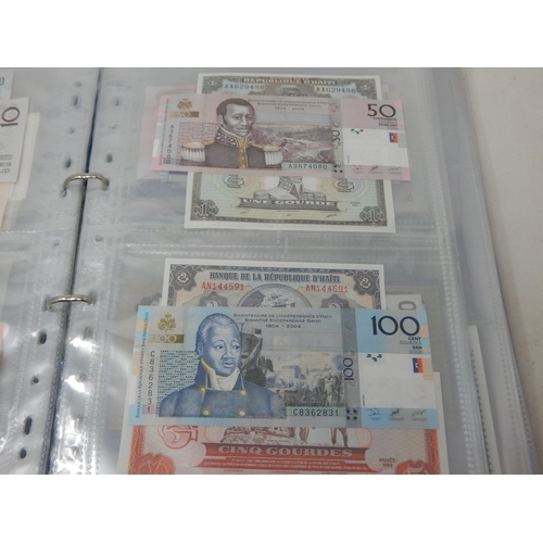 7 - Collection of Banknotes in collectors album