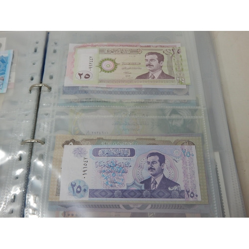 7 - Collection of Banknotes in collectors album