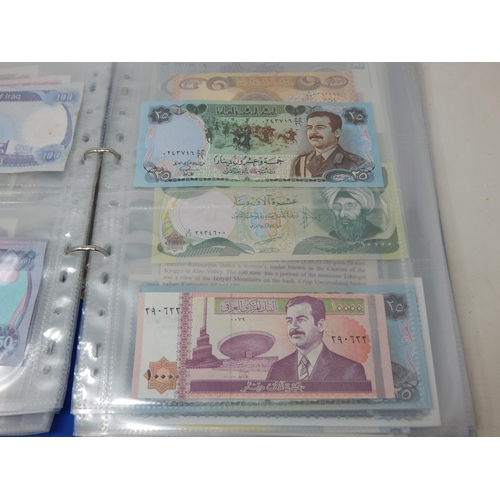 7 - Collection of Banknotes in collectors album