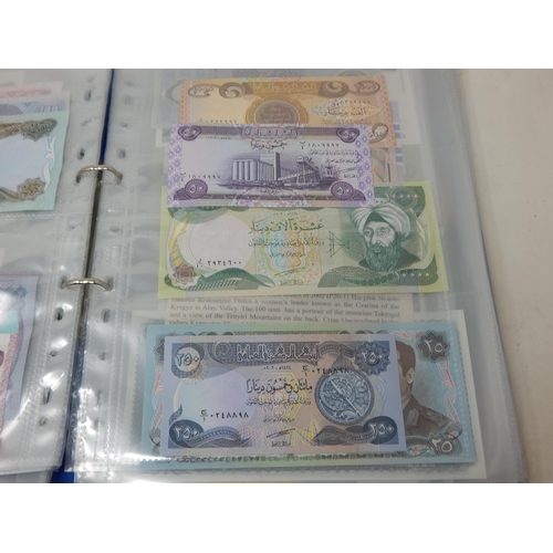 7 - Collection of Banknotes in collectors album