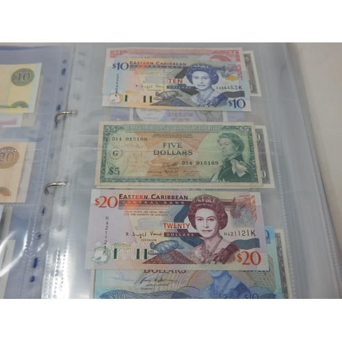 7 - Collection of Banknotes in collectors album