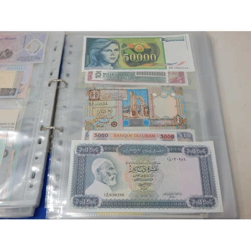 7 - Collection of Banknotes in collectors album