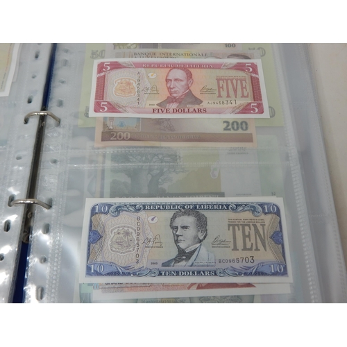 7 - Collection of Banknotes in collectors album