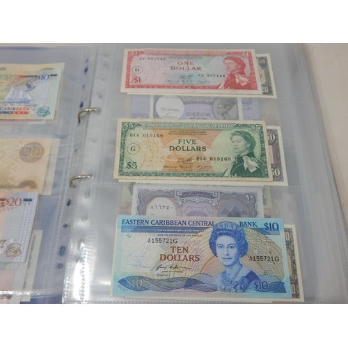 7 - Collection of Banknotes in collectors album