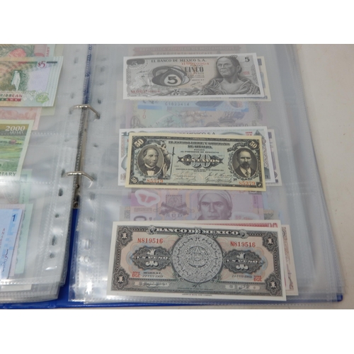 7 - Collection of Banknotes in collectors album