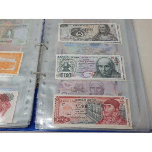 7 - Collection of Banknotes in collectors album