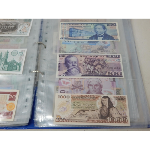 7 - Collection of Banknotes in collectors album