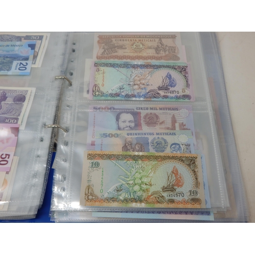 7 - Collection of Banknotes in collectors album