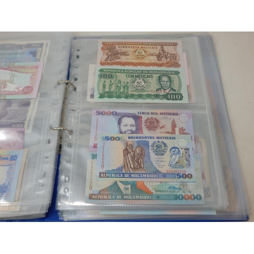 7 - Collection of Banknotes in collectors album